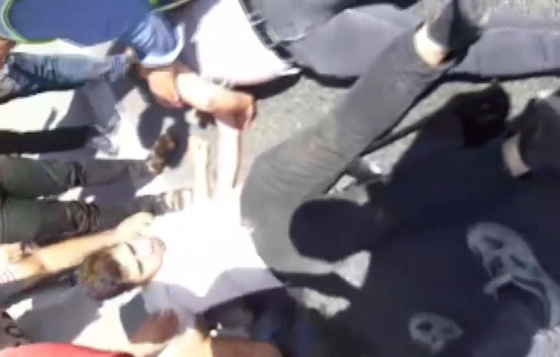 Motosiklet kazasında 2 kişi yaralandı