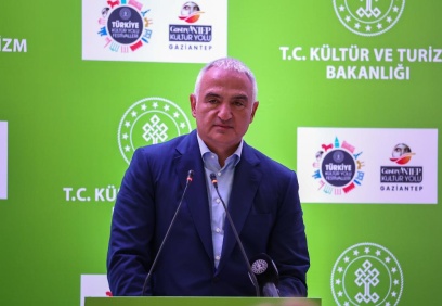 GastroANTEP , Zeugma Mozaik Müzesi’nde Kültür ve Turizm Bakanı Mehmet Nuri Ersoy’un katılımıyla başladı.