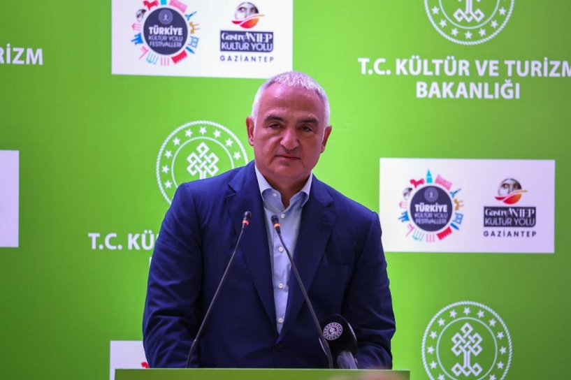 GastroANTEP , Zeugma Mozaik Müzesi’nde Kültür ve Turizm Bakanı Mehmet Nuri Ersoy’un katılımıyla başladı.