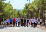 Dülük’te yürüyüş etkinliği düzenlendi