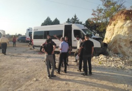 TIR’a çarpmamak için