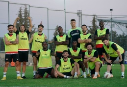 Gaziantep FK, son antrenmanını yarın Samsun’da yapacak