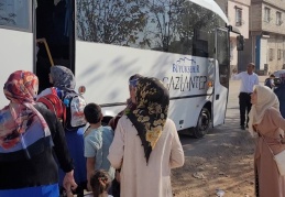 Narlıtepe’de öğrencilerin ulaşım problemi çözüldü