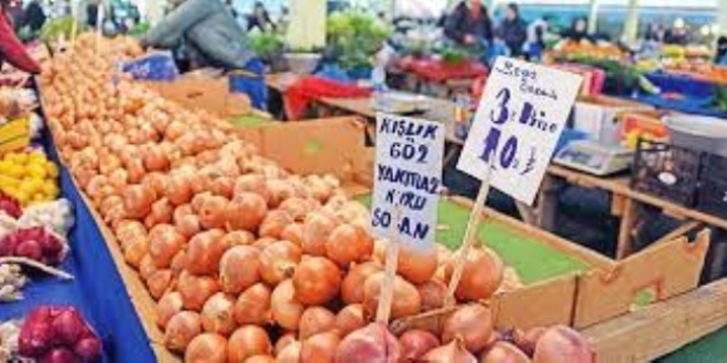 Limonda yüzde 338,3, kuru soğanda yüzde 232 fiyat artışı