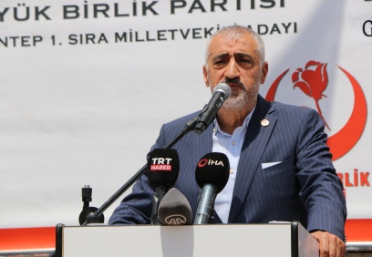 BBP GAZİANTEP İL BAŞKANI KIZILASLAN MAZBATASINI ALDI