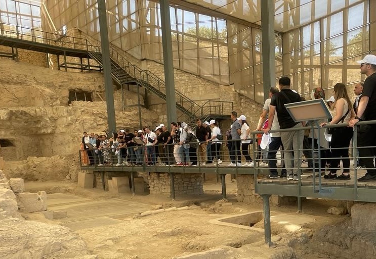 Kültürel mirasın izinde yürüdüler