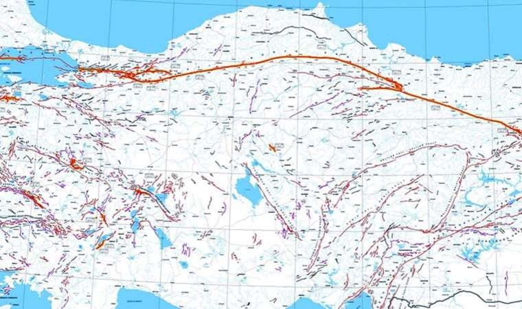 Diri fay hattı haritası güncellendi
