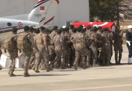Şehit özel harekat polisinin naaşı memleketine uğurlandı