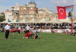 4. Aşırtmalı Aba Güreşi Türkiye Şampiyonası yapıldı