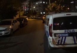 Motosikletli şahıslar polise ateş açtı