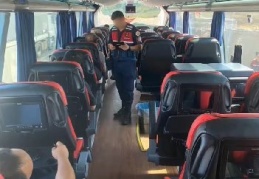 'Yol izin belgesi' bulunmadan seyahat eden 15 yabancı uyrukluya ceza verildi