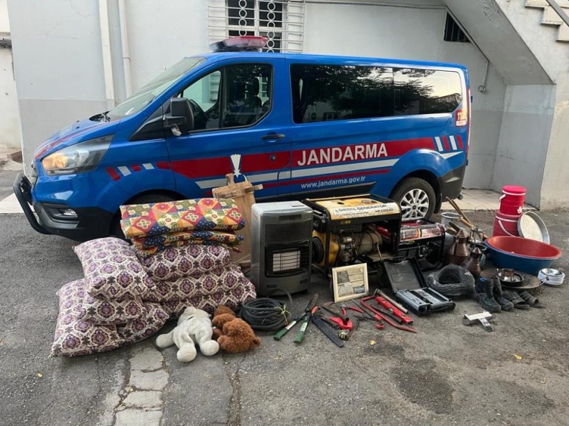 Jandarmanın yakaladığı 38 hırsızlık şüphelisi tutuklandı