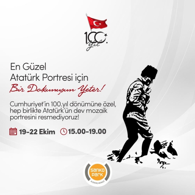 SANKO AVM 100. Yıl etkinliği düzenliyor