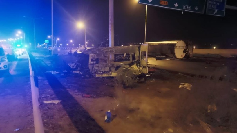 Freni patlayan TIR ölüm saçtı