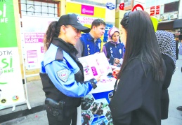 Hırsızlık, dolandırıcılık konularında vatandaş bilgilendiriliyor