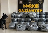 Antep’te 5 ayrı operasyonda çok miktarda uyuşturucu ele geçirildi