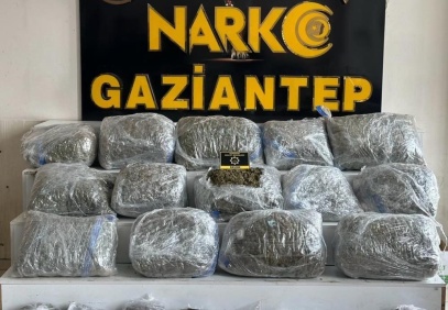 78 kilo skunk ele geçirildi
