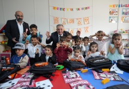 Beşiktaş’ın Oğuzeli’nde yaptırdığı okul açıldı