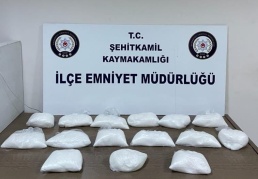 Şüpheli araçtan 15 kilo metamfetamin çıktı