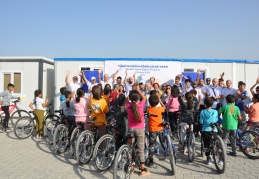 EGV ve Umuda Pedal’dan Hataylı çocuklar için anlamlı proje