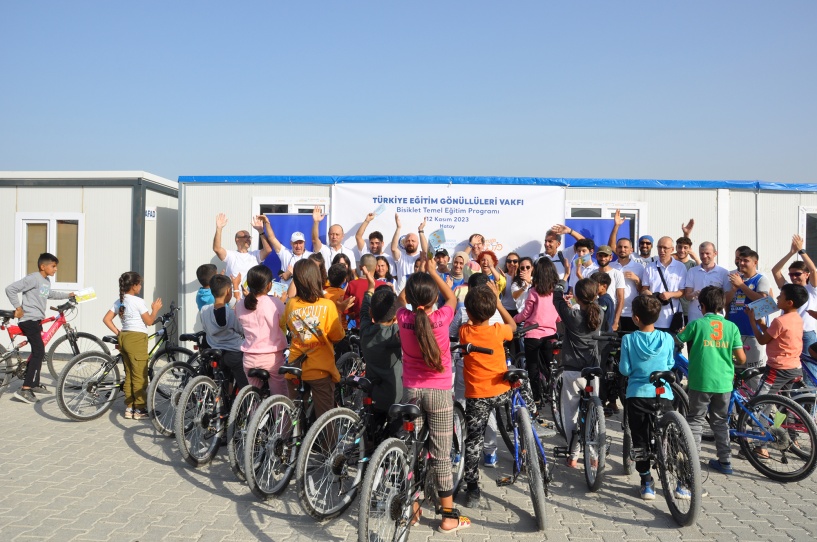 EGV ve Umuda Pedal’dan Hataylı çocuklar için anlamlı proje