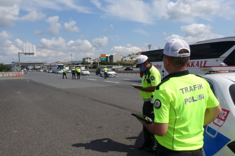 790 araç trafikten men edildi