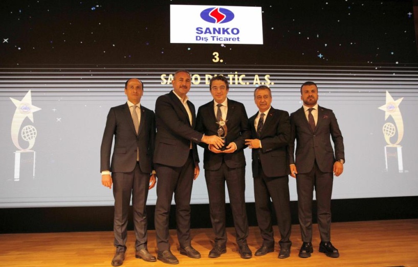 SANKO Dış Ticarete ihracat ödülü