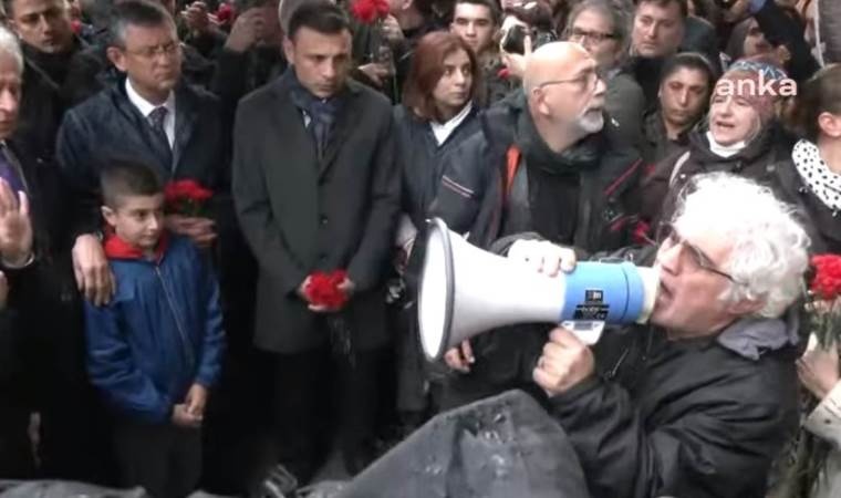 Hrant Dink katledildiği yerde anıldı!