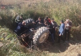 Yine bir traktör faciası