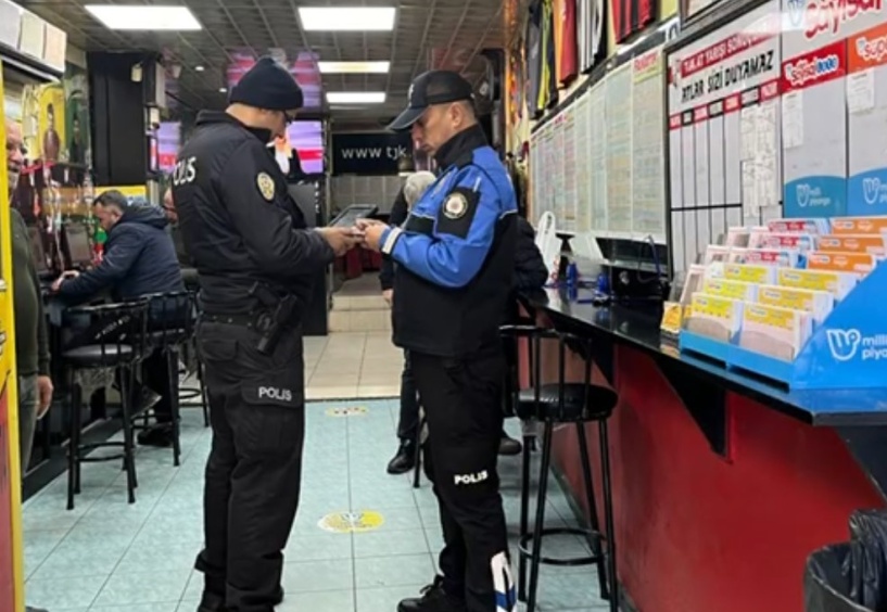 Okul çevresindeki işyerleri denetlendi