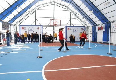 Çocuk ve gençlerin rehabilitasyonuna katkı sağlanıyor