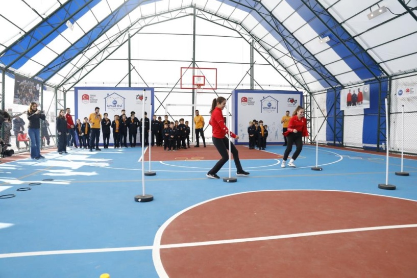 Çocuk ve gençlerin rehabilitasyonuna katkı sağlanıyor