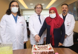 Kemik iliği nakli yapıldı