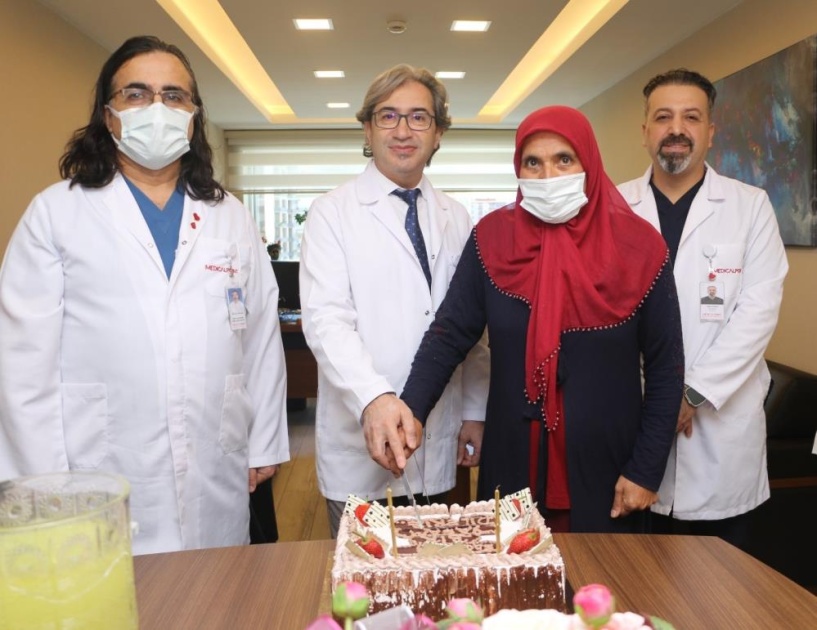 Kemik iliği nakli yapıldı