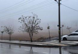 Haftasonu yağış ve sis hakim oldu