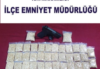 Uyuşturucu hap ele geçirildi
