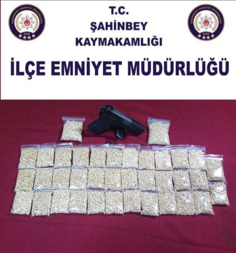 Uyuşturucu hap ele geçirildi