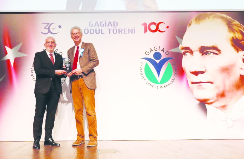 Prof. Dr. Nicolo Marchetti’ye kültür ve çevre ödülü