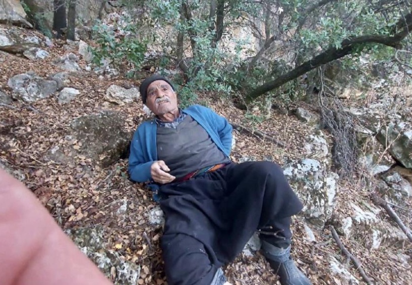 Kaybolan Alzheimer hastasını jandarma buldu