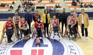 Dünya Engelliler Günü’nde Tekerlekli Sandalye Basketbol Takımı ile maç yapıldı