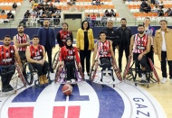 Dünya Engelliler Günü’nde Tekerlekli Sandalye Basketbol Takımı ile maç yapıldı