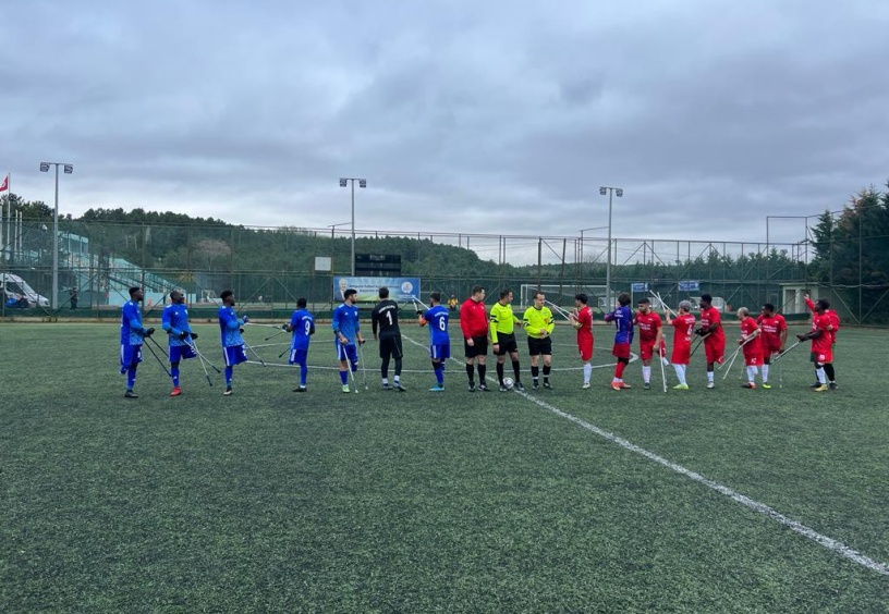 Şişli Yeditepe Engelliler Spor Kulübü Ampute Futbol Takımı’nı 6-1 mağlup etti