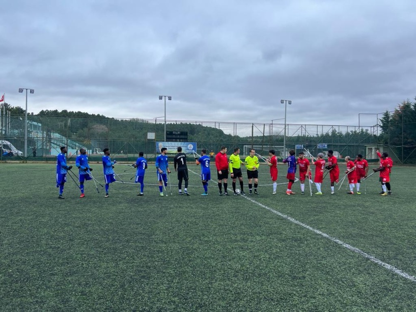 Şişli Yeditepe Engelliler Spor Kulübü Ampute Futbol Takımı’nı 6-1 mağlup etti