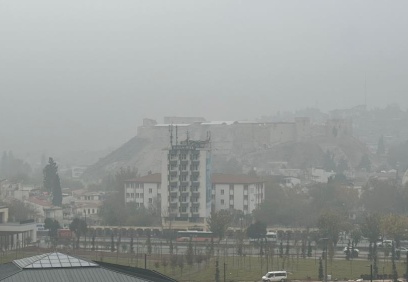 Antep ve Kilis çevrelerinde kuvvetli yağmur ve sis
