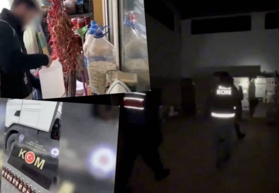 Yılbaşı öncesi 81 ilde eş zamanlı “sahte içki” operasyonu yapıldı