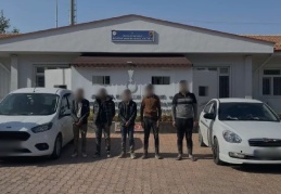 45 düzensiz göçmen daha yakalandı