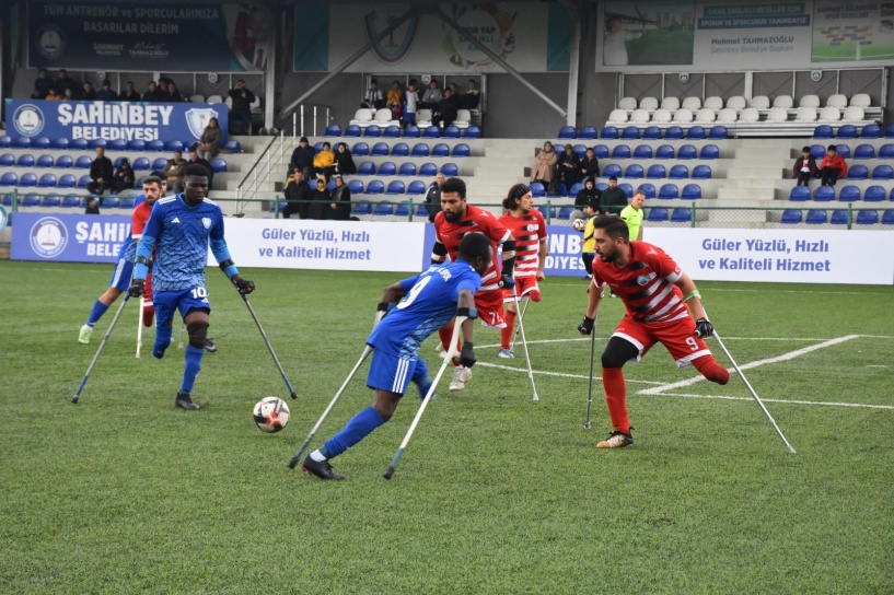 Ampute, Kayseri Melikgazi Belediye Spor’u 3-0 mağlup etti