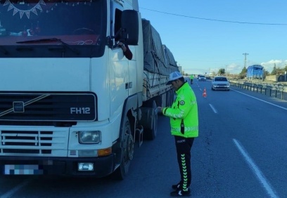 Kış tedbirlerine uymayan sürücülere 83 bin lira ceza