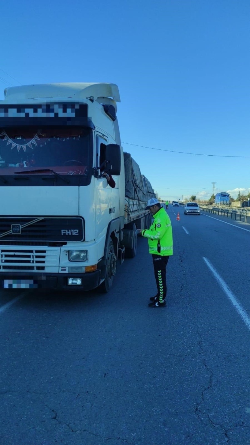 Kış tedbirlerine uymayan sürücülere 83 bin lira ceza