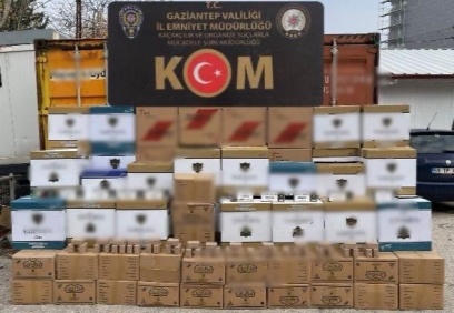 2.8 milyon paket sigara ele geçirildi
